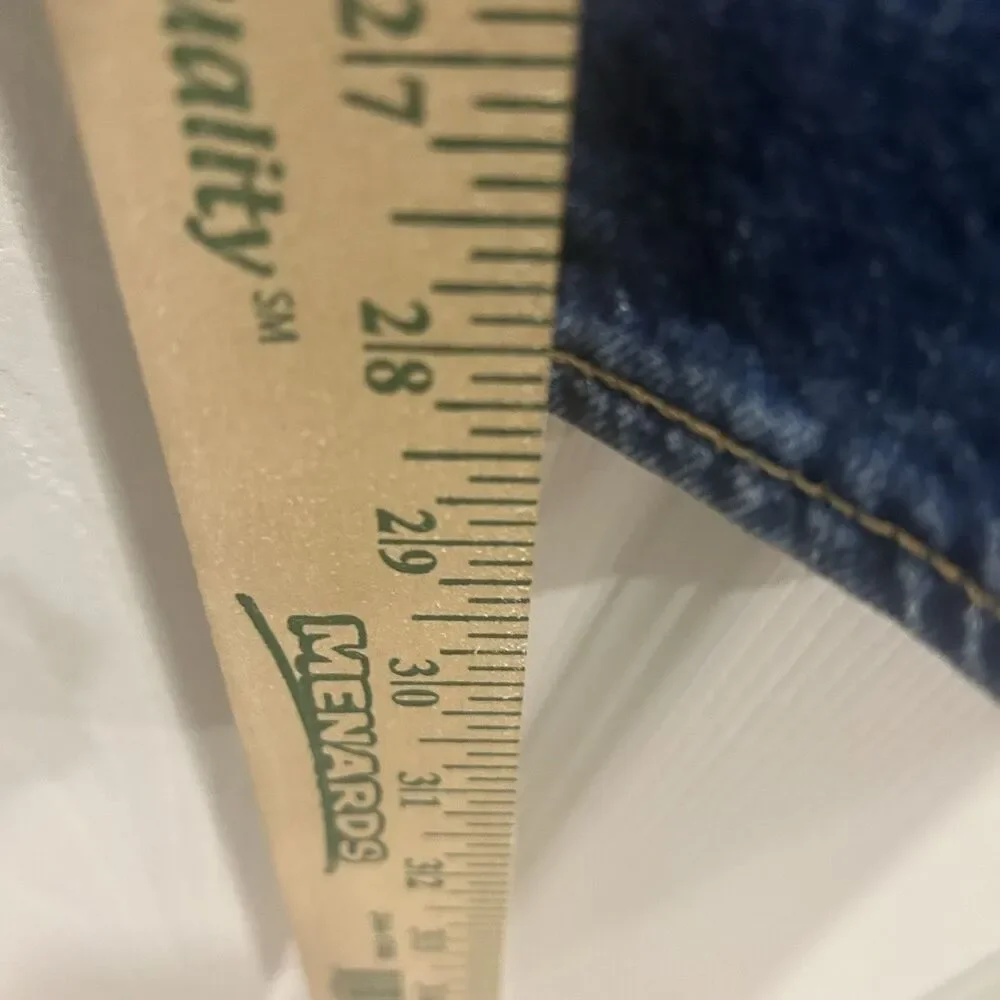 Levis 511 Jeans Mens 32x32 Blue Medium Wash Slim Tapered Denim Premium Big E